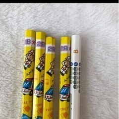 【条件付き無料】 新品未使用 えんぴつ５本＆消しゴム セットの画像