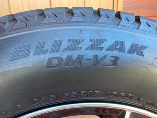 【美品】スタッドレスアルミ付き4本セット【値下げ交渉可能】 【LEXUS RX】BLIZZAK DM-V3  ECO FORME CRS15