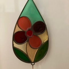 ステンドグラス風飾りの画像