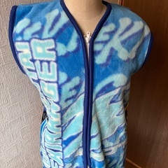 戦隊モノの毛布上着の画像