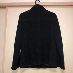 カシミヤ入りショートコートの画像