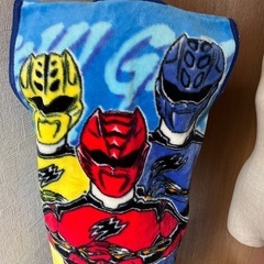 戦隊モノの毛布上着