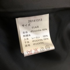 11号ブラックコート　美品です！の画像