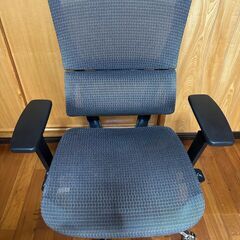 【 12月中に購入なら1万円 に！！】　未使用 Dowinx オフィスチェア LS-66W302 (Gray) - ヘッドレスト欠品の画像