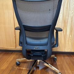 【 12月中に購入なら1万円 に！！】　未使用 Dowinx オフィスチェア LS-66W302 (Gray) - ヘッドレスト欠品の画像