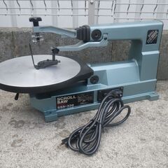 未使用保管品 新興製作所 卓上糸のこ SSS-330  振動の少ない偏心駆動 SCROLL SOW 卓上 動作OK の画像