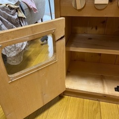 おままごと　木製　キッチンの画像