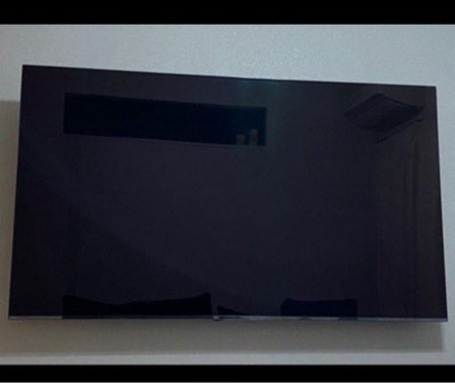 BRAVIA 55型テレビ本体と壁掛けセット