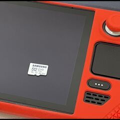 美品 スチームデック 64GB＋SDカード 512GB Steam Deck ドッキングステーション(NHP6S-153)付きの画像