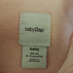 ベビーギャップ　babyGap　60cm　カバーオール　ピンクの画像