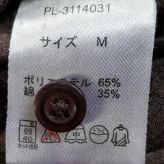 ライトオン　パーカー　Mサイズ　薄手　グレー　ブラウン　計2枚の画像