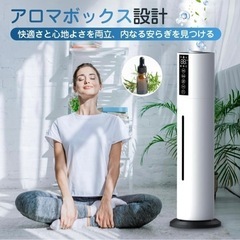 超音波加湿器 スリム 新品の画像