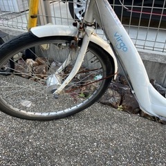 自転車　前後子供乗せ付き　ママチャリ　愛知県　引き取り限定の画像