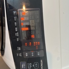 日立電気洗濯乾燥機の画像