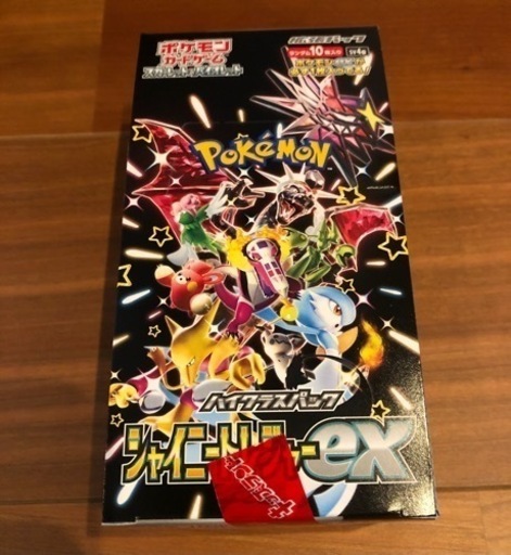 受渡し決定 シャイニートレジャーex 黒炎の支配者 レイジングサーフ