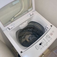 ニトリ - 6kg全自動洗濯機 - NTR60 ホワイトの画像