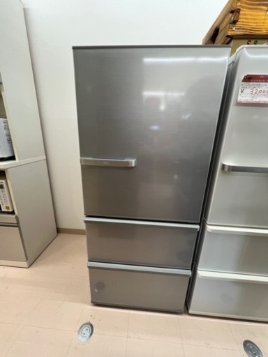 美原店　3ドア　ドアアラーム付き　AQR-27G2 2018年　オーブンが置ける　冷凍冷蔵庫