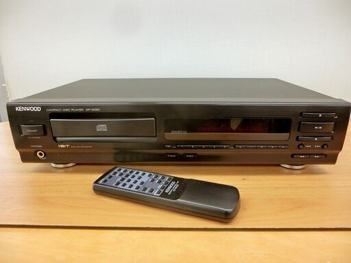 ■KENWOOD ケンウッドCDプレイヤー DP-3060 リモコン付き 1995年頃 CDデッキ 札幌 西区 西野店