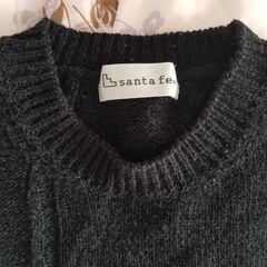 6500円→3200円。サンタフェ、セーター。men'sMサイズ。の画像