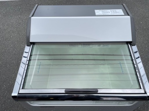 ■中古品 パナソニック冷凍ショーケース SCR-075DC 2023年製 アイスクリーム 幅754ｘ奥714ｘ高920ｍｍ ガラストップ式 動作問題なし 厨房■