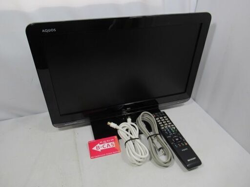 1ヶ月保証/液晶テレビ/液晶TV/19型/19インチ/コンパクト/ミニ/小型/シャープ/SHARP/LC-19K3/中古品/J6465/