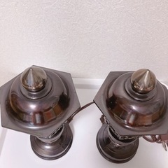 灯明（新品電球2個付き）の画像