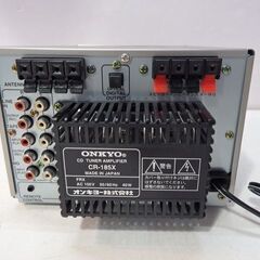 新札幌  ONKYO  CDコンポ  CR-185X 【ジャンク品】/ NO 2165の画像