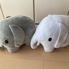 ブルーナアニマル　ゾウ　ぬいぐるみセット
