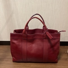 レザーハンドバッグ