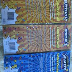 新品未使用・イギリス製のキラキラシールの画像