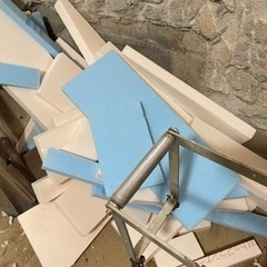 スタイロフォーム切れ端 発泡スチロール 工作