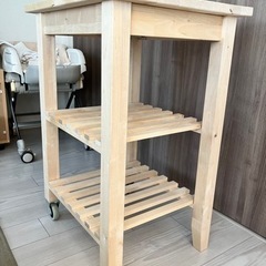 【取引確定済み】ＩＫＥＡ/イケア　キッチンワゴン