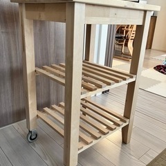 【取引確定済み】ＩＫＥＡ/イケア　キッチンワゴンの画像
