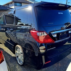 自社ローン＆自社リース大丈夫です！アルファード 2.5G♡パールホワイトでとても綺麗です！の画像