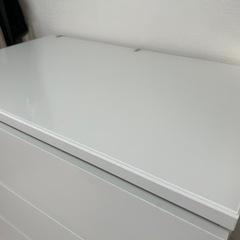 IKEA MALM マルム チェスト タンス 白 収納の画像