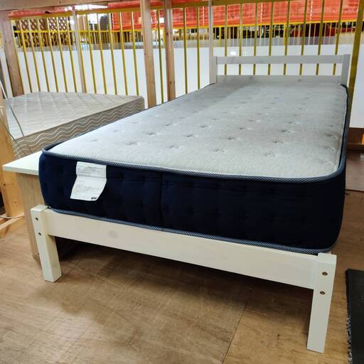 【愛品倶楽部柏店】ニトリ シングルベッド パック2 / T1-CRVB ポケットコイル