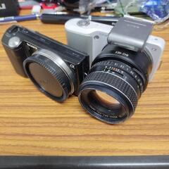 NEX-5,NEX-3,SMC TAKUMAR 55mmバッテリー付き
