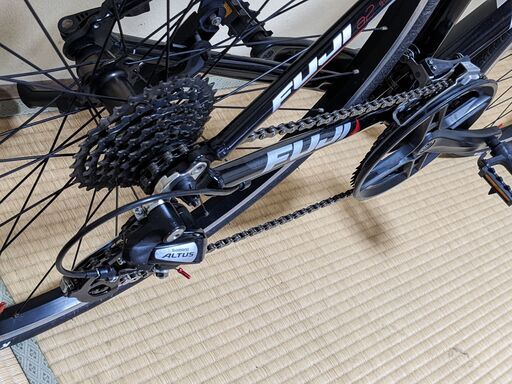 FUJI SPARROW 700C アルミ 24速 クロスバイク サイズM位 人気良品！FUJI SPARROW（フジ スパロウ）700C アルミ 24速