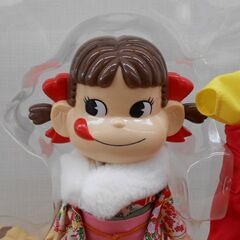不二家 ペコちゃん ハッピーバッグ 着せ替え ふりそで＆オーバーオール 巾着欠品 人形 フィギュア ドール FUJIYA 着物 札幌市 西区 西野店の画像