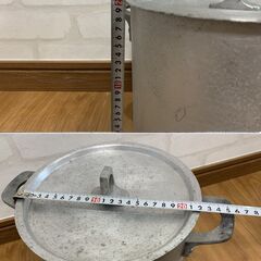 アルミ製ミニ寸胴鍋 21c/mの画像