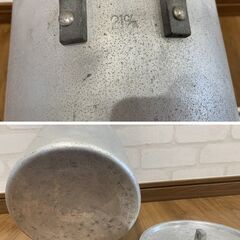 アルミ製ミニ寸胴鍋 21c/mの画像