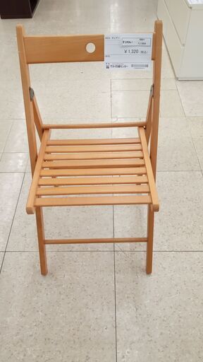 ★ジモティ割あり★ IKEA チェアー ナチュラル H×D×W クリーニング済み TJ3084