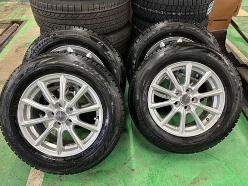 BRIDGESTONE BLIZZAK VRX2 195/65R15 2022年製　アルミホイールセット