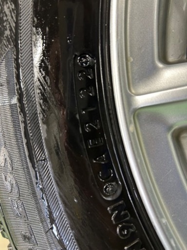 BRIDGESTONE BLIZZAK VRX2 195/65R15 2022年製　アルミホイールセット