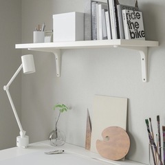 【新品・未使用】IKEA 棚板とブラケットセット