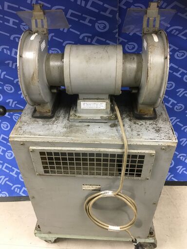 【エコツール 知立店】○YODOGAWA/淀川電機 AC200V集塵装置付両頭グラインダー FG-205T   IT9MEVS8E4P