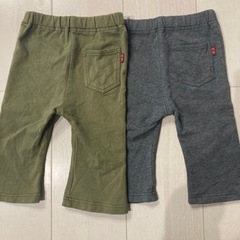 子ども服　ズボン二枚　サイズ80の画像
