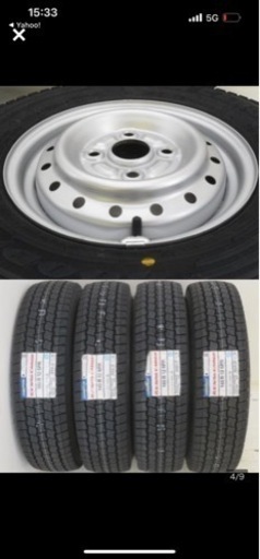 新品スタッドレス　145R12 6PR LT 12インチ