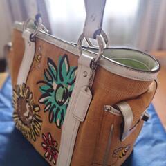 COACH かごバッグの画像