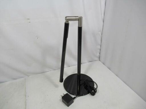 1ヶ月保証/LEDライト/卓上/光量調整可能/黒/Black/ブラック/K05S190015J/中古品/J6468/